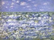 Claude Monet Waves Breaking oil painting reproduction
